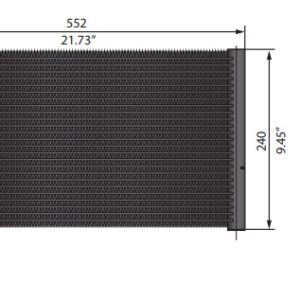کویل کندانسور مایکروچنل دانفوس مدل D2200-C